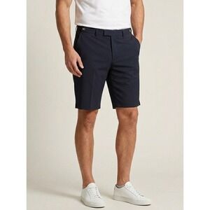 Ivy Club Mens Performance Golf Shorts 38 Black Stretch Casual Walking Shorts